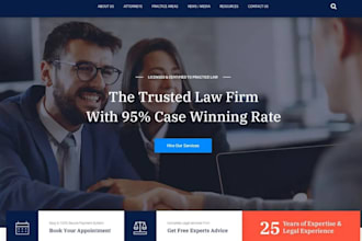 notary website lawyer website law firm website attorney website legal website