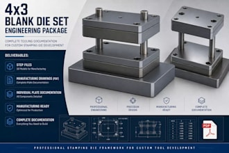 do 3d product design, dfm, injection mold design and technical drawings