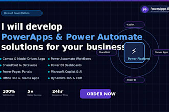 develop powerapps power automate power platform sharepoint canvas apps dataverse