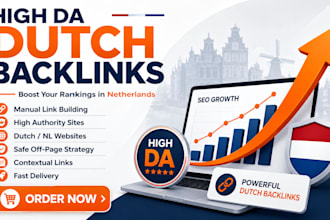 build high da dutch backlinks for netherlands SEO link building