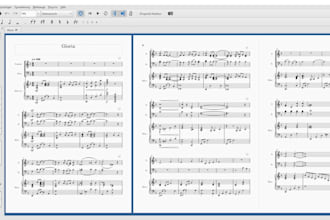digitalize any sheet music