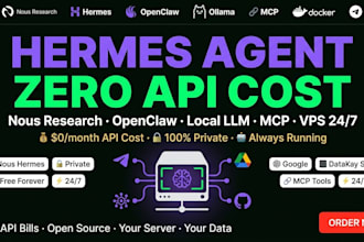 deploy hermes agent nous research llm openclaw local model ai automation vps