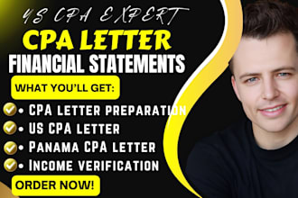 provide cpa letter cpa financial statement us cpa letter panama cpa letter sign