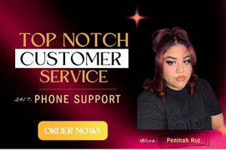 do customer service support, wake up call and live chat support