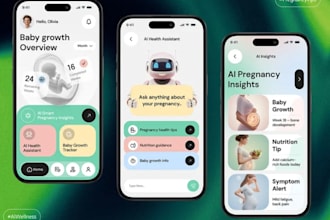 develop ai pregnancy monitoring app, pregnancy tracking app, healthcare app