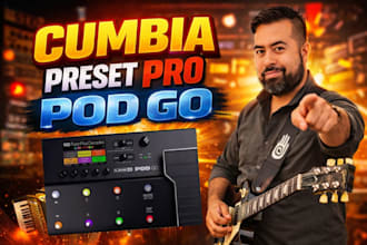 create custom line 6 pod go presets for your tone and style