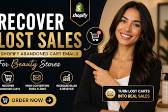 recover abandoned carts for your shopify beauty store