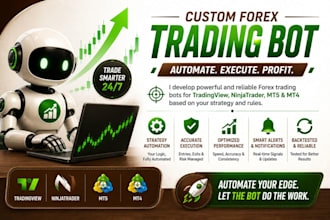 develop forex bot tradingview ninjatrader bot mt5 mt4 forex trading bot