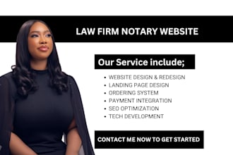 law firm website lawyer website attorney website notary website law wix website