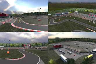 create custom assetto corsa track, race track, drift track, replica tracks