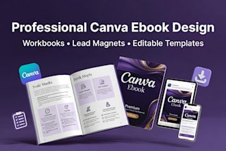 design canva ebook design, canva ebook, ebook formatting, workbook, lead magnet