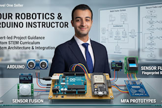 teach you all about arduino, robotics, electronics, sensors