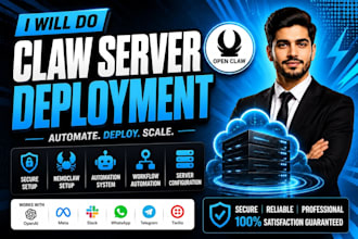 deploy a custom claw server and nemoclaw to save you hours of manual work