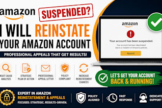 write amazon reinstatement appeal letter for amazon suspension, section 3 poa