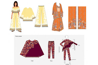 design seamless textile patterns