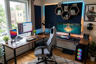 design your office, gaming room, home office interior design