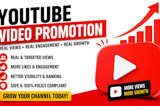 do organic youtube video promotion for your channel viral video growth