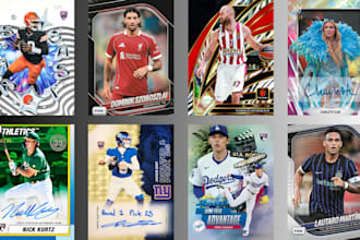 design custom sports trading cards baseball cards tcg collectible card template