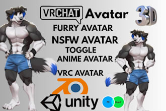 create custom vrchat avatar for