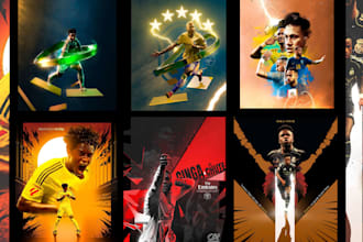 design a football poster for social media