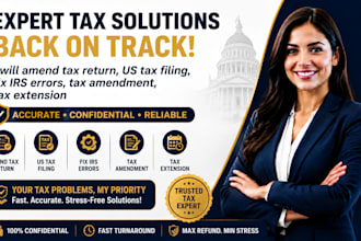 amend tax return, US tax filing, fix irs errors, tax amendment, tax extension