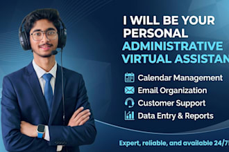 be your personal administrative virtual assistant