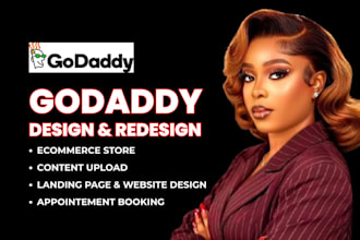 design godaddy website redesign godaddy website on godaddy SEO website builder