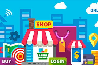 develop a professional ecommerce website with admin dashboard