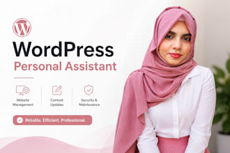 upload or optimize blogs as wordpress VA virtual assistant