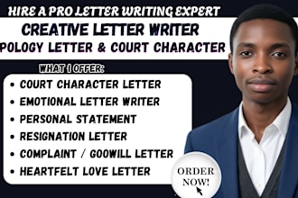 write apology letter resignation, court character letter for court matter
