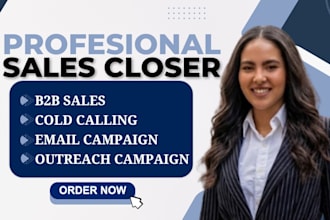 high ticket sales closer b2b sales rep sales representative commission based