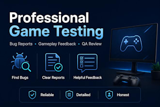 test your pc vr and mobile games