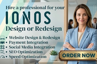 design ionos website develop ionos website redesign website