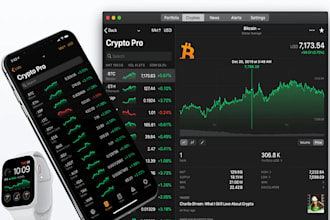 develop crypto wallet app, crypto exchange app, blockchain wallet app