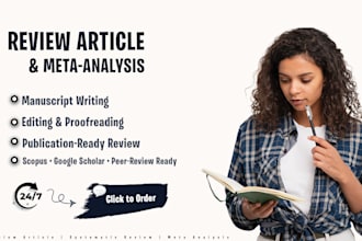 review article systematic review meta analysis manuscript writing