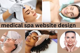 design luxury spa website design medical spa website redesign online booking