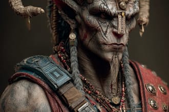 fantasy horror and fantasy horror character