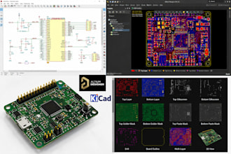 design embedded system pcb, signal routing, hardware design using altium, kicad