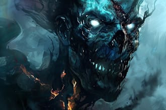fantasy horror and fantasy horror character