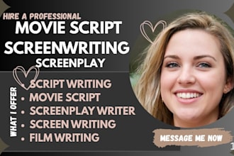 do movie script writing film script screenwriting