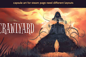 do steam capsule steam capsule cover art steam game art 2d game cover art rpg