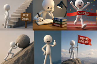 stickman animation stick figure 2d stickman cartoon animation stickman character
