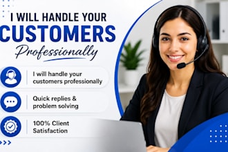 provide chat support and customer service