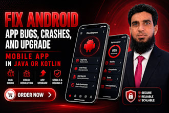fix android app bugs, resolve crashes, and solve anr errors