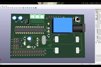 design industrial automation can bus pcb for plc control and embedded systems