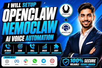 setup openclaw and nemoclaw voice agents to automate your lead conversion