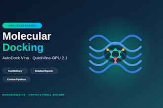perform molecular docking with autodock vina or quickvina gpu