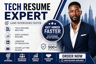 write an ats optimized tech resume