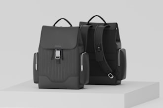 design 3d backpack, tote bag, purse, hand bag, or suitcase