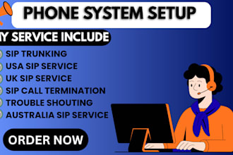 provide sip trunking and voip voice termination for USA, UK, and australia